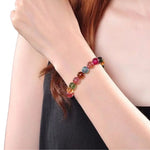 Bracelet Tourmaline Boules 8 mm - Vignette | Lithothérapie Naturelle