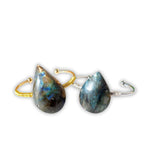 Bracelet Labradorite Goutte d'eau Tressé - Vignette | Lithothérapie Naturelle