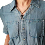 Collier Coeur de Labradorite "Lara" - Vignette | Lithothérapie Naturelle