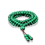 Collier Mala Malachite "Ronde d'Équilibre" - Vignette | Lithothérapie Naturelle