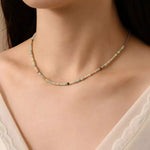 Collier Perles Amazonite "Secret" - Vignette | Lithothérapie Naturelle