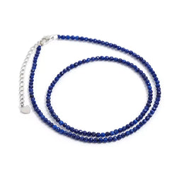 Collier Perles Lapis Lazuli "Secret"