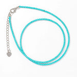 Collier Perles Turquoise "Secret" - Vignette | Lithothérapie Naturelle