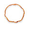 Collier pierre ambre brun de baltique, cadeau lithothérapie homme, femm, ados et enfant