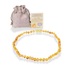 Collier Pierre Ambre Jaune de Baltique - Vignette | Lithothérapie Naturelle