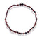 Collier pierre ambre rouge de baltique, cadeau lithothérapie homme, femm, ados et enfant