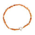 Collier Pierre de Soleil "Élégance" - Vignette | Lithothérapie Naturelle