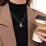 Collier Pierre Oeil de Tigre "Ovale" - Vignette | Lithothérapie Naturelle