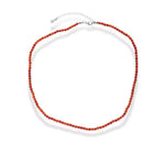 Collier Pierres Agate Rouge "Sonia" - Vignette | Lithothérapie Naturelle