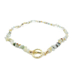 Collier Pierres Amazonite "Élégance" - Vignette | Lithothérapie Naturelle