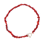 Collier Pierres Corail "Élégance" - Vignette | Lithothérapie Naturelle