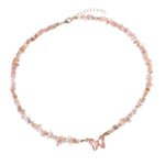 Collier Pierres de Soleil "Butterfly" - Vignette | Lithothérapie Naturelle