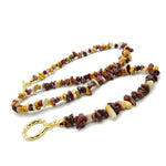 Collier Pierres Jaspe Mookaïte "Élégance" - Vignette | Lithothérapie Naturelle