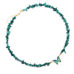Collier Pierres Malachite "Butterfly" - Vignette | Lithothérapie Naturelle