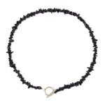 Collier Pierres Obsidienne "Élégance" - Vignette | Lithothérapie Naturelle