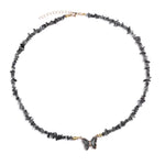 Collier Pierres Oeil d'Aigle "Butterfly" - Vignette | Lithothérapie Naturelle