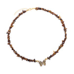 Collier Pierres Oeil de Tigre "Butterfly" - Vignette | Lithothérapie Naturelle