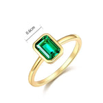 Bague Émeraude "Coquette" - Vignette | Lithothérapie Naturelle