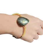 Bracelet Labradorite Goutte d'eau Tressé - Vignette | Lithothérapie Naturelle