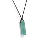 Pendentif "Rectangle" Aventurine - Vignette | Lithothérapie Naturelle