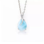Pendentif Larimar "Onde Céleste" - Vignette | Lithothérapie Naturelle