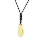 Pendentif Prisme de Citrine - Vignette | Lithothérapie Naturelle