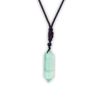 Pendentif Prisme de Jade Vert - Vignette | Lithothérapie Naturelle