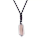 Pendentif Prisme de Quartz Fumé - Vignette | Lithothérapie Naturelle