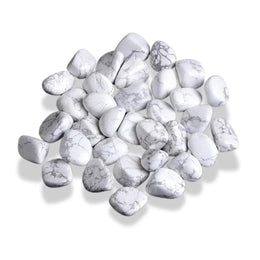 Pierres howlite, cadeau lithothérapie femme homme