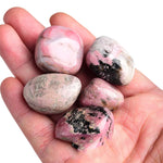 Pierres Rhodonite brute - Vignette | Lithothérapie Naturelle