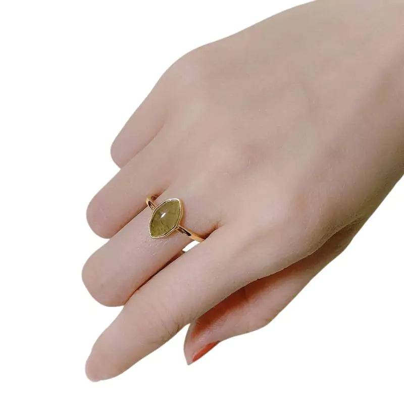 bague Labradorite "Éclat Boréal", cadeau femme et adolescente