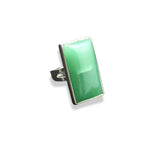 Bague Pierre Aventurine "Angle" - Vignette | Lithothérapie Naturelle