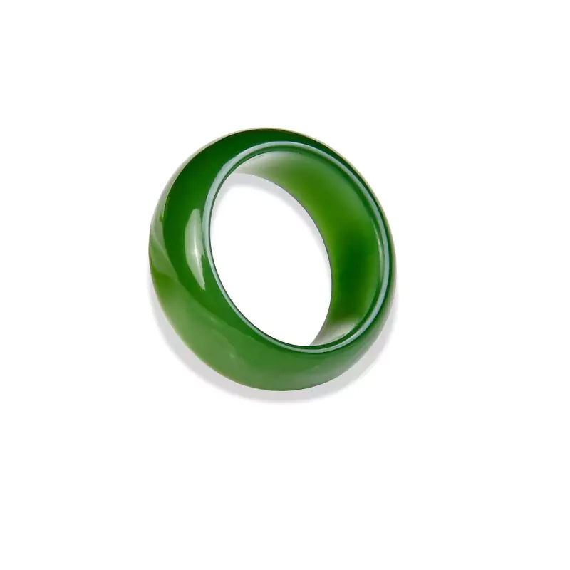Bague Pierre Jade "Amina", cadeau de lithothérapie pour femme 