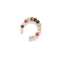 bague pierre tourmaline multicolore "fantaisie", cadeau de lithothérapie pour femme 