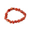 Bracelet "Pépites Sauvages" en pierres de Jaspe Rouge, cadeau homme ou femme pour fêtes