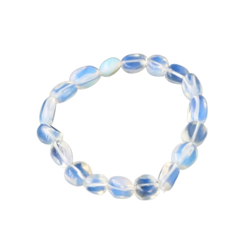 Bracelet "Pépites Sauvages" en pierres d'Opale, cadeau homme ou femme pour fêtes