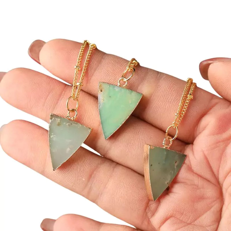 collier jade australien "coeur de terre", cadeau homme, femme et ados