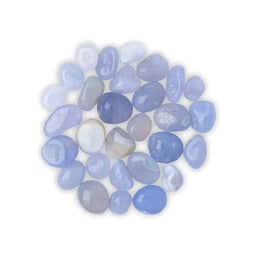 Perres roulées Calcédoine, cadeau lithothérapie 