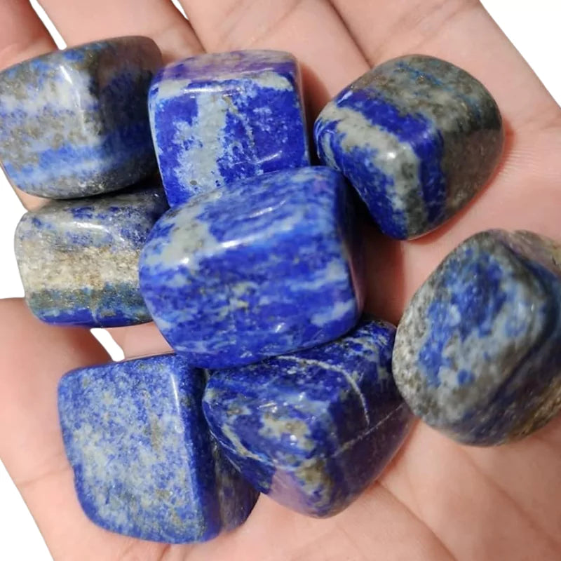 Pierres Roulées lapis-lazuli, cadeau lithothérapie homme et femme